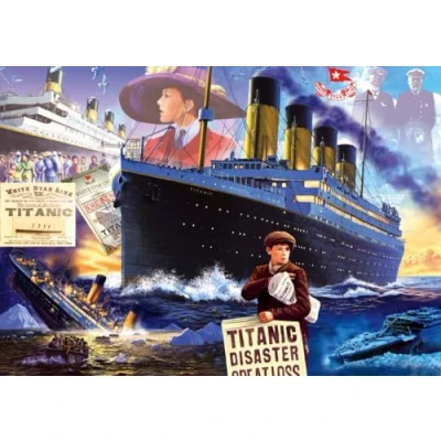 Afbeelding van Titanic Puzzel 2000 Stukjes Bluebird