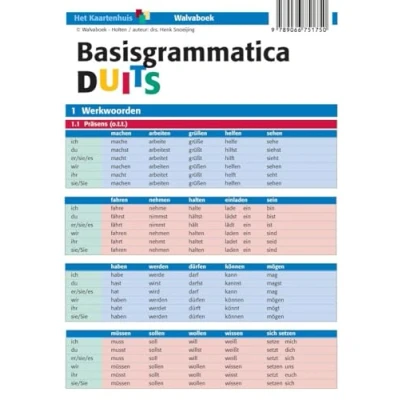Afbeelding van Basisgrammatica Duits