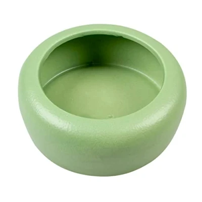 Afbeelding van Duvoplus Drinkbak Knaagdier Eetkom Stone Verdure 500ml Ø13,2cm Groen 1st