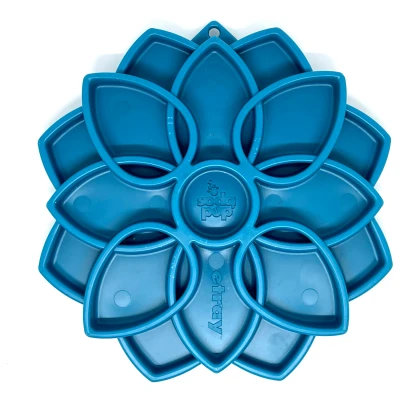 Afbeelding van Sodapup Mandala Etray Feeder Hondenvoerbak Ø20 cm Blauw