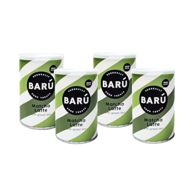 Afbeelding van BARÚ Matcha Latte Instant Theepoeder 4 x 250g 64 porties