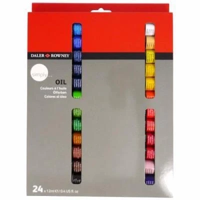 Image de SIMPLY OIL Set de Couleurs a l&#039;huile 12*12 ml