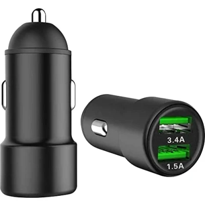 Afbeelding van IWH 19013 USB adapter 12/24 Volt 3400 mA Stroombelasting (max.): 3.4 A