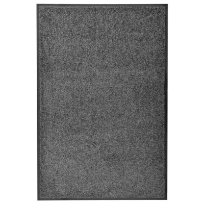 Afbeelding van Deurmat wasbaar 60x90 cm antraciet