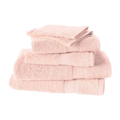 Afbeelding van De Witte Lietaer Washandjes Helene Almond Blossom 15 x 21 cm 6 stuks Katoen
