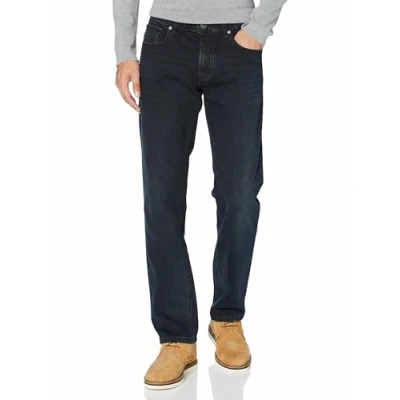 Afbeelding van camel active Relaxed fit jeans, Heren, Maat: 35x32, Indgo dark blue used