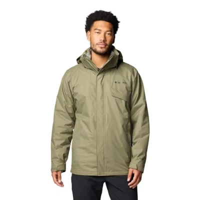 Afbeelding van Columbia BUGABOO Interchange Jacket 2IN1 Outdoorjas, Heren, Maat: XXL, Stone green
