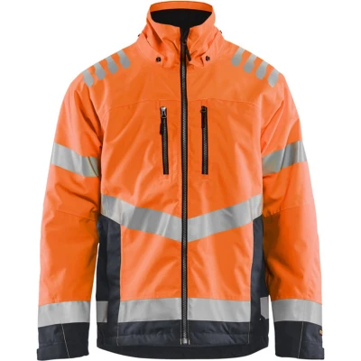 Afbeelding van Blaklader High Vis winterjas 4780 1977 Oranje/Medium Grijs