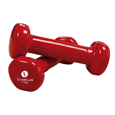 Afbeelding van Sveltus Dumbbell Epoxy 2 X 500 G Rood