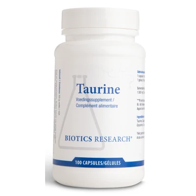 Afbeelding van Biotics Taurine Capsules 100CP