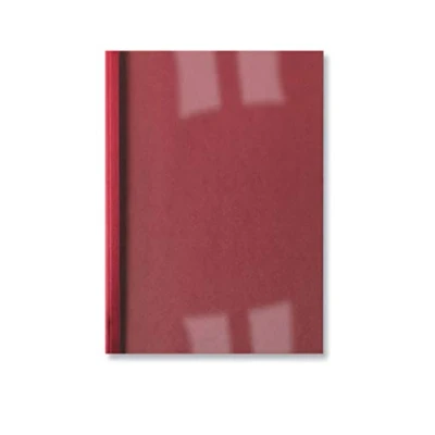 Afbeelding van GBC LinenWeave ThermaBind Bindomslagen 3mm Rood (100)