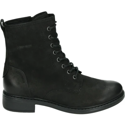 Afbeelding van Josef Seibel SELENA 06 VeterlaarzenHoge sneakersDames veterschoenenHalf hoge schoenen Kleur: Zwart Maat: 38