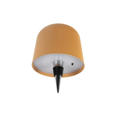 Afbeelding van Leitmotiv Bottle Lamp Cone Hat LED Okergeel