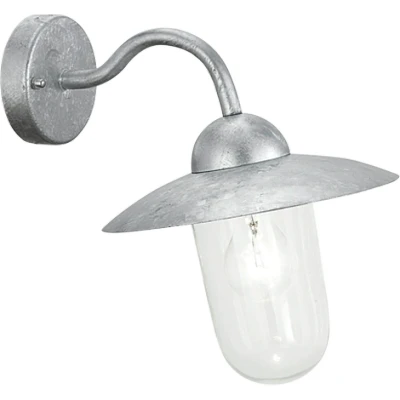 Afbeelding van EGLO Milton Wandlamp Buiten E27 31 cm Grijs
