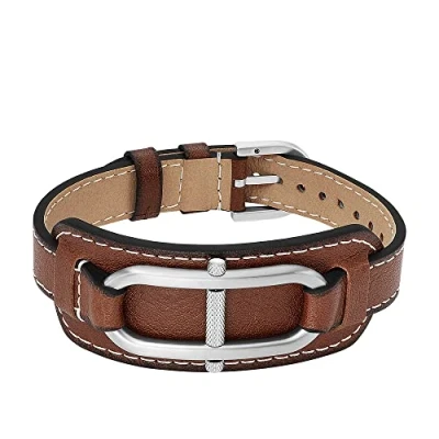 Afbeelding van Fossil Heritage Armband silvercoloured, Heren, Maat: One Size, Silver coloured