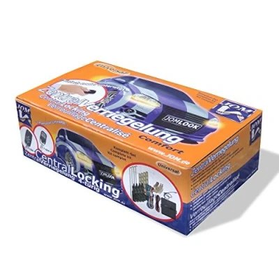 Afbeelding van JOM Car Parts &amp; Hifi GmbH 7104 4 Keyless Open afstandsbediening voor bestaande originele centrale vergrendeling, universeel 2 afstandsbedieningen.