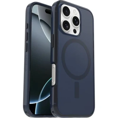 Afbeelding van Otterbox Symmetry Clear Mag iPhone 16 Pro Hoesje blue bear