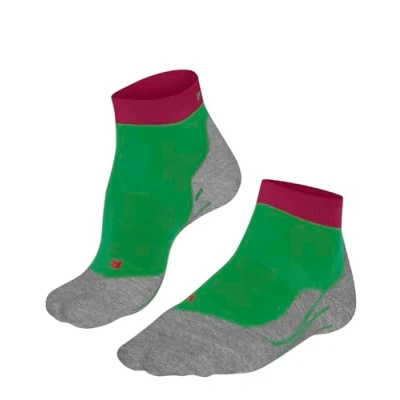Afbeelding van FALKE RU4 Endurance Short W SSO Chaussettes de course en coton anti bulles pour femme Vert (vert herbe 7014) Taille 35 36