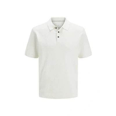 Afbeelding van Jack &amp; Jones Premium Cooper Poloshirt, Heren, Maat: Large, Cloud dancer