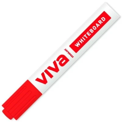 Afbeelding van Whiteboard marker Molin Viva Rood (12 Stuks)