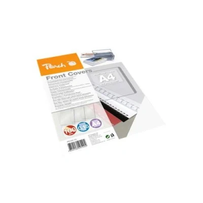Image de Peach feuilles transparentes claire, incolores, 0.15mm, a4, 100