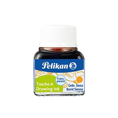 Afbeelding van Pelikan 201632 Chinese inkt, 10 ml, Sienna gebrand