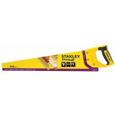Image de STANLEY STHT20372 1 scie a main universelle sharpcut 550 mm 11 tpi