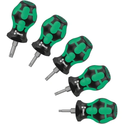 Afbeelding van Wera 05008876001 5 delige Stubby Torx Schroevendraaierset