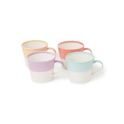 Afbeelding van Royal Doulton 1815 Bright Colours Mok 45 Cl Set Van 4 Multicolor