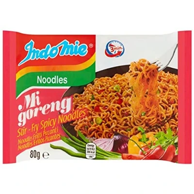 Afbeelding van Indo Mie Mi Goreng instant noedels, warm en kruidig, 80 ml, 30 stuks Indomie