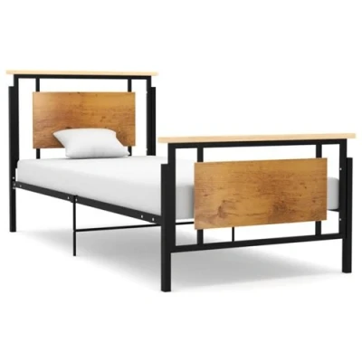 Afbeelding van Bedframe metaal 90x200 cm