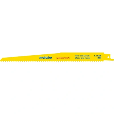 Afbeelding van Metabo 631986000 5 reciprozaagbladen 225 stuk(s)