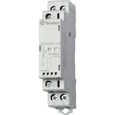 Afbeelding van Finder 22.32.0.024.1320 Installatiezekeringautomaat 2x NO 250 V/AC, 440 V/AC 1 stuk(s)