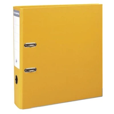 Image de Classeur Exacompta à levier 32x29cm PVC Dos 50mm Jaune