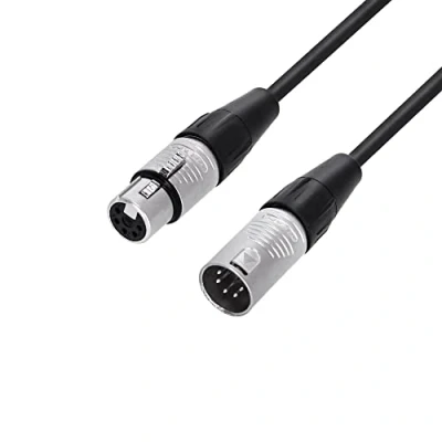 Afbeelding van Adam Hall Cables 4 Star DGH 0300 DMX REAN XLR 5 polige kabel naar mannelijk polig 3m