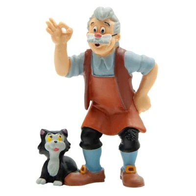 Afbeelding van Disney Pinokkio Geppetto Speelfiguur 7,5 cm kunststof Bullyland