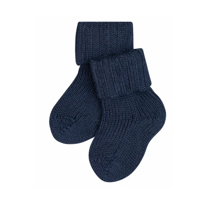 Afbeelding van Falke BABY Flausch Temperature Regulation Sokken Dark navy voor kinderen, Maat: 74/80,