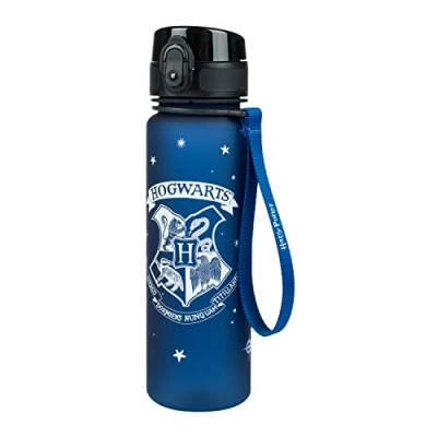 Afbeelding van Baagl Lekvrije drinkfles voor kinderen, 500 ml, school en sport, jongens meisjes, Tritan (Harry Potter Zweinstein)