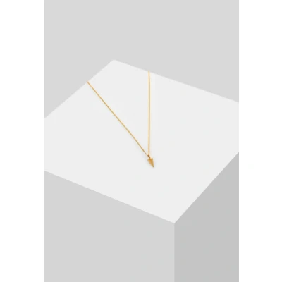 Afbeelding van Elli Arrow Trend Ketting goldcoloured, Dames, Maat: 40, Gold coloured