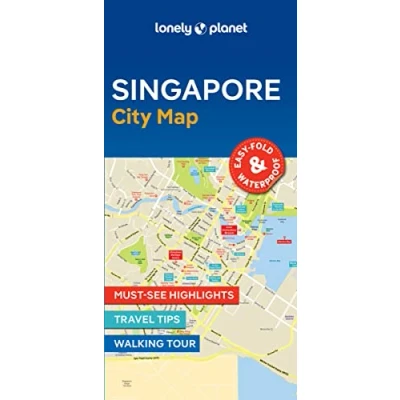 Afbeelding van Map Lonely Planet Singapore City