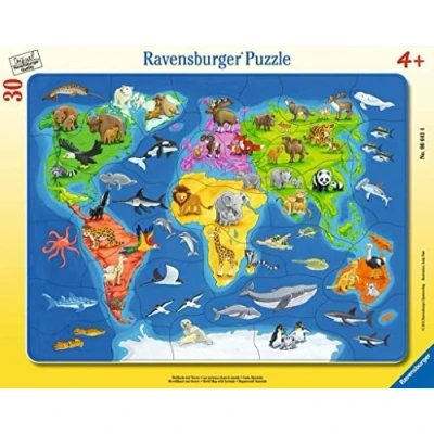 Afbeelding van Ravensburger 00.006.641 Vormpuzzel 30 stuk(s) Kaarten