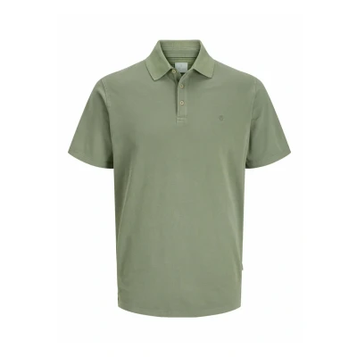 Afbeelding van Jack &amp; Jones Poloshirt Jprbluwilliam Wash Ss Polo Sn 12257315 Dark Ivy Mannen Maat L