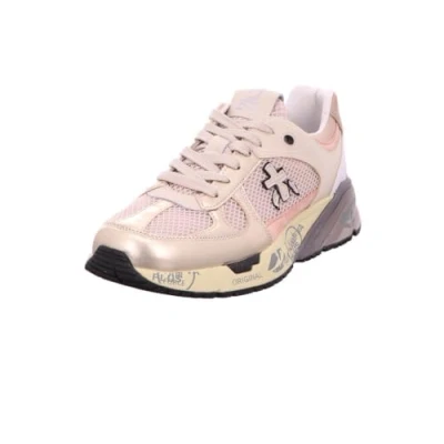 Afbeelding van Mased7403 Casual Leather Sneakers Wo Pink