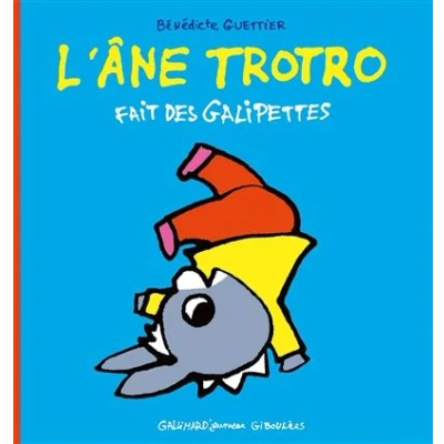 Image de L&#039;âne Trotro fait des galipettes