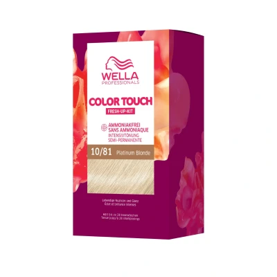 Afbeelding van Wella Color Touch Kits 10/81 Platinum Blonde 130ml