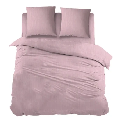 Afbeelding van Snoozing Brigitte Dekbedovertrek Lits jumeaux 270x200/220 cm + 2 kussenslopen 60x70 Pink