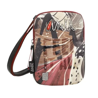 Afbeelding van Anekke Schoudertas mobiele telefoon Dreamverse Imaginary Crossbody Bag Multicolor Veelkleurig