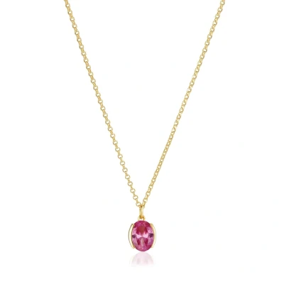 Afbeelding van Sif Jakobs Ellisse Dames Ketting goudkleurig