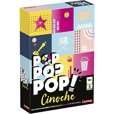 Afbeelding van Lansay Games Pop Cinoche Bordspel 16 jaar