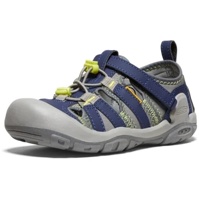 Afbeelding van Keen Knotch Creek Younger Kids&#039; Sandalen Steel Grey/Blue Depths Maat 27/28